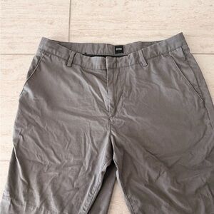 Hugo Boss Men's Gray Chino Shorts
